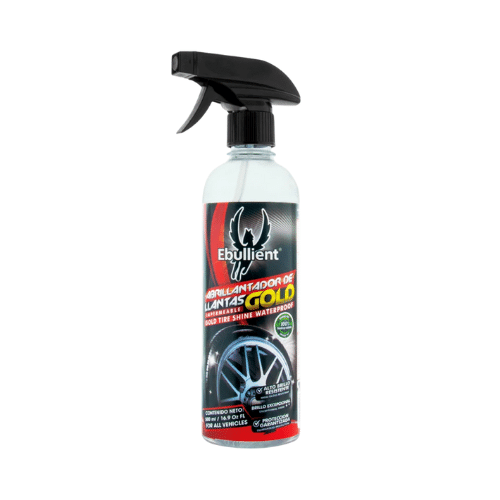 Abrillantador de Llantas Gold Ebullient 500 ml.